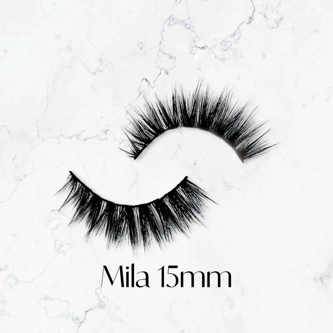 Mila premium silk lashes 15mm