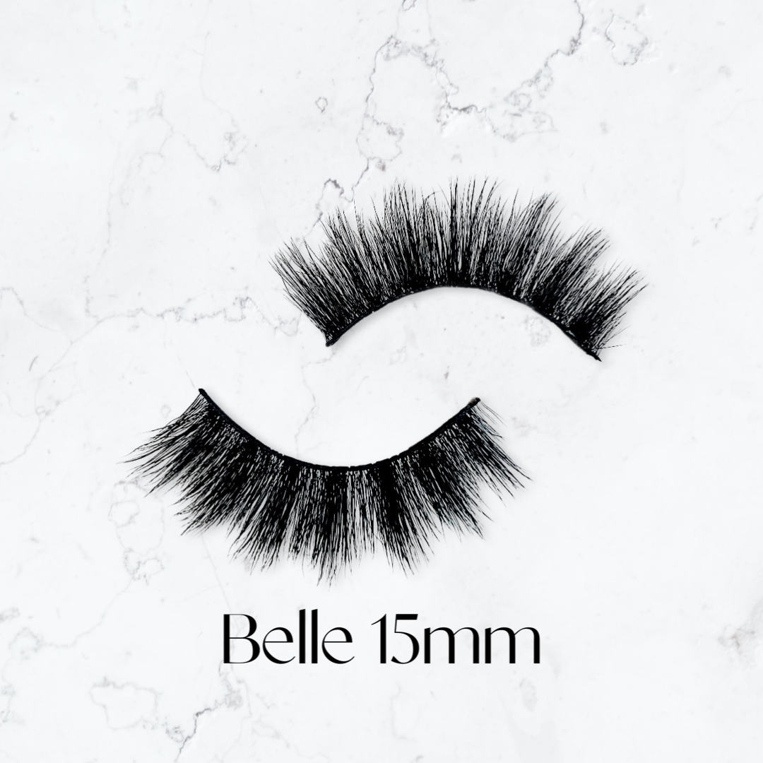 Belle faux mink lashes 15mm